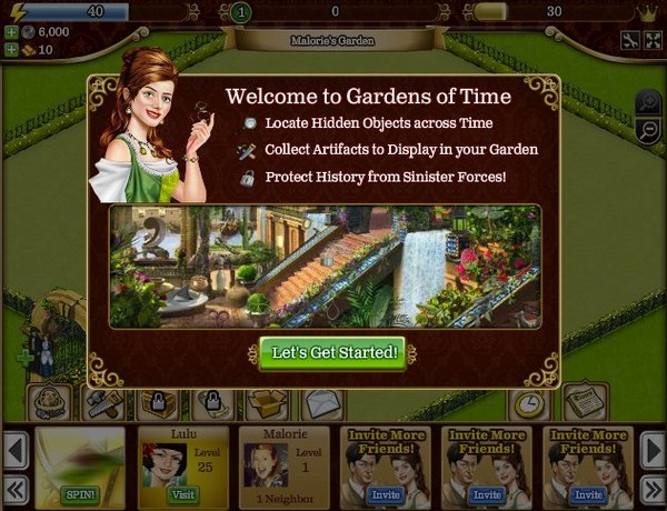 gardens of time