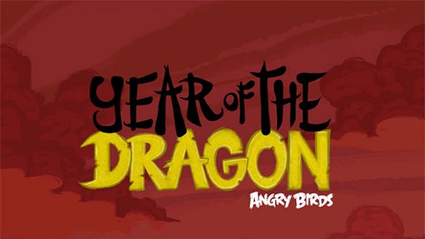 Angry Birds se prepara para celebrar el año nuevo chino