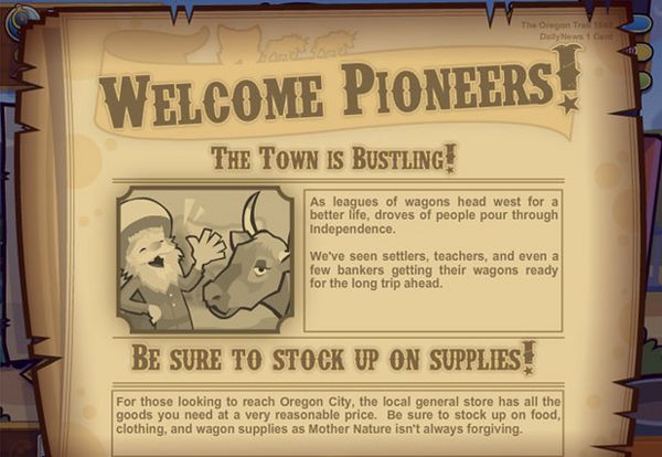 the oregon trail